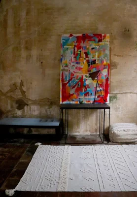 Стираемый хлопковый ковер Tribu 120X160 CM 6