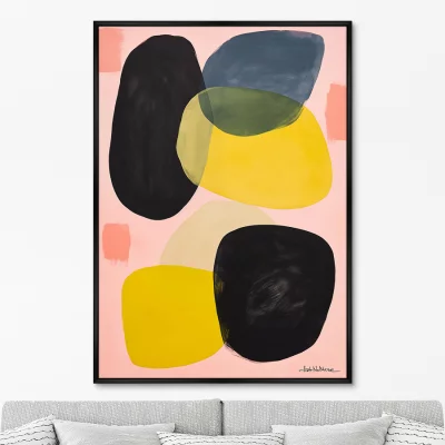 Постер на холсте Colors and Forms 75X105 CM 6