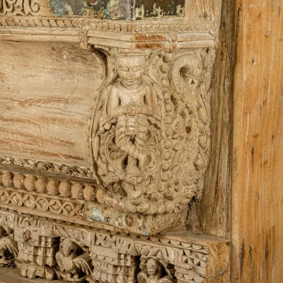 Антикварный туалетный столик 110X43X180 CM 4