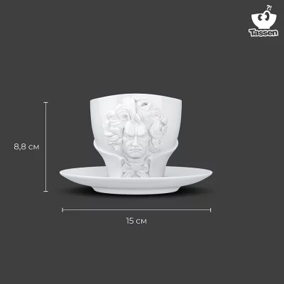 Чайная пара Ludwig van Beethoven 260 ml 9