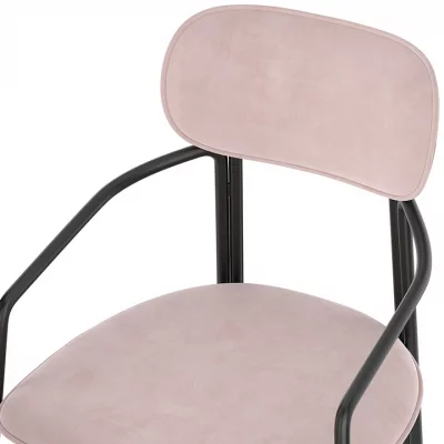 Стул Ror 57X49X83 CM розовый 4