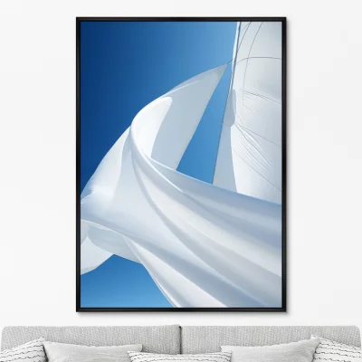 Постер на холсте The sail flying under the sky 75X105 CM 6