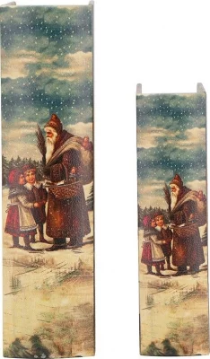Набор из двух шкатулок в виде книг Xmas 27X7X33 / 25X5X25 CM 5