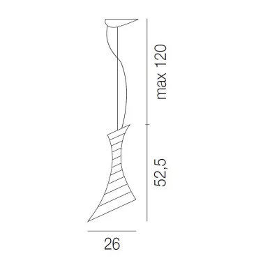 Подвесной светильник Twister 3