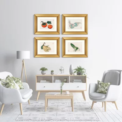 Набор постеров Persimmons 51X41 / 51X41 / 51X41 / 51X41 CM 7