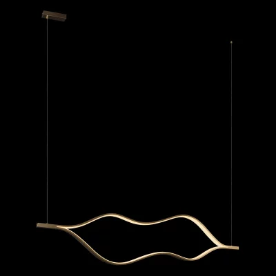 Подвесной светодиодный светильник Tape Light 160X5X150 CM 8