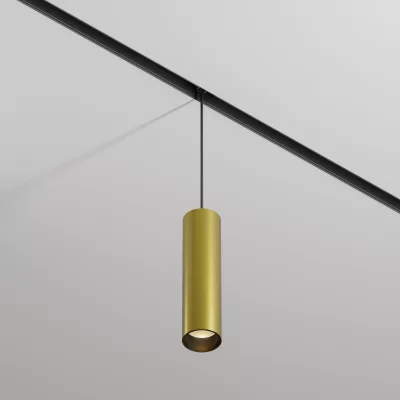 Трековый светильник Focus LED золотой 13