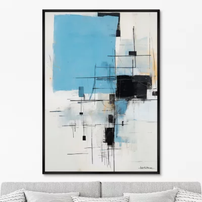 Постер на холсте Winter morning 75X105 CM 6