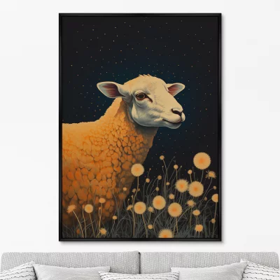 Постер на холсте Date under the stars 75X105 CM 6