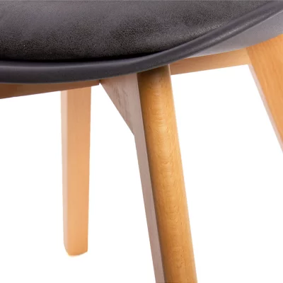 Стул Eames Bon 49X54X84 CM чёрный 5