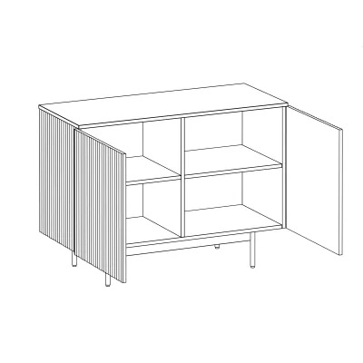 Сервант Mikko 102.2X44X73.5 CM 3