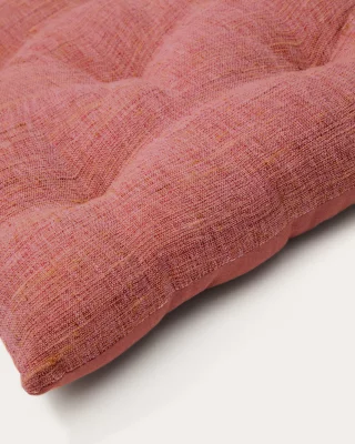Розовая подушка на стул Aren 45X45X8 CM 4