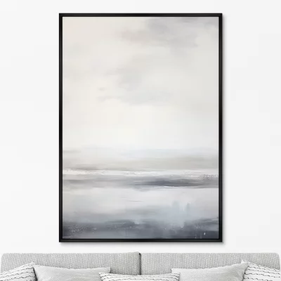 Постер на холсте Landscape collection White silence 75X105 CM 6