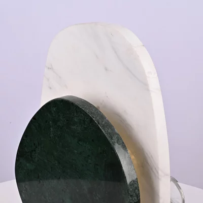 Настольный декоративный светильник Stoni Green Led 27X11X32 CM 3