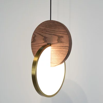 Подвесной светильник Glatt Wood 6