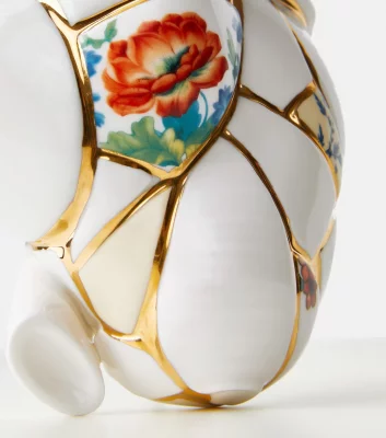 Фарфоровая ваза Love in Bloom Kintsugi 17X9X25 CM 4