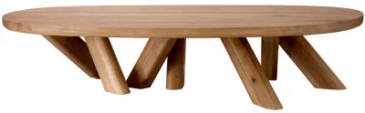 Кофейный столик из дуба Bayshore 170X85X35 CM 4