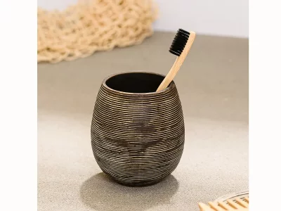 Стакан для зубных щеток Brushy 8.1X8.1X9.3 CM 4