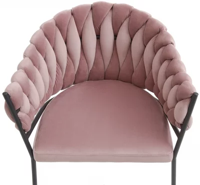 Стул Lind 60X53X77 CM розовый 7