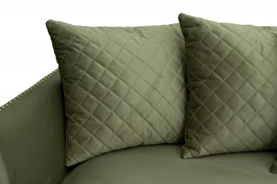 Диван Sorrento 220 трехместный, оливковый велюр 220X101X88 CM 3
