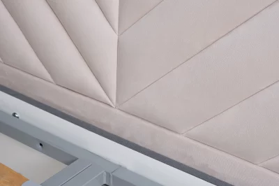Кровать Milano Basic с подъемным механизмом, велюр, бежевый Colt002 173X220X125 CM 6