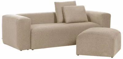Диван Blok 210X100X69 CM бежевого цвета 5