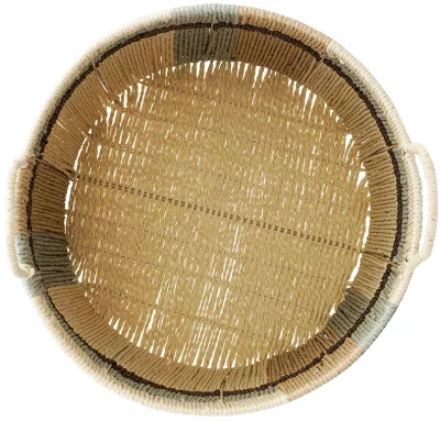 Корзина плетеная Bongo Chocolate Ethnic 41X41X52 CM 6
