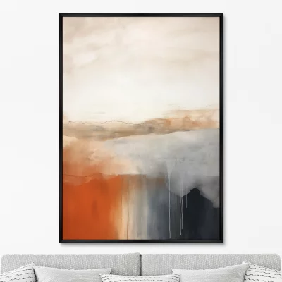 Постер на холсте Landscape collection Rusty mist 75X105 CM 6