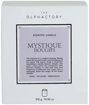 Свеча ароматическая The Olphactory White Insignia Mystique boughs 60 часов горения 6