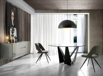 Стул с открытой спинкой 53X61X82 CM серый 6