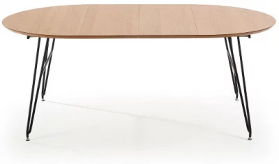 Раскладной обеденный стол Novac 120-200X120X75 CM 5
