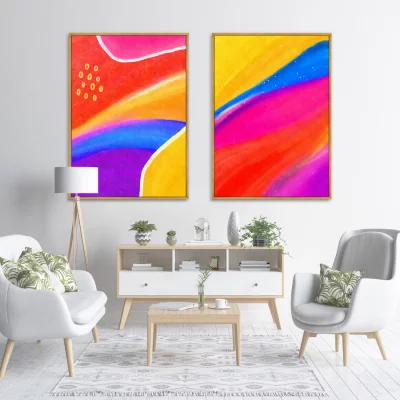 Набор постеров Landscape etude 75X105 / 75X105 CM 4