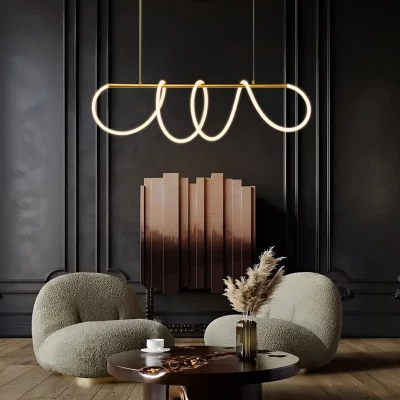 Подвесной светодиодный светильник Thread 110X20X100 CM 7