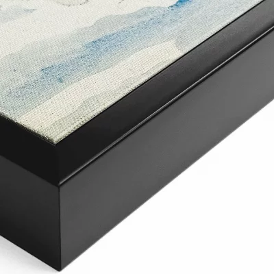 Постер на холсте Landscape collection White and gray 75X105 CM 3