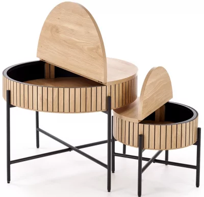 Комплект столиков Dante 67X67X50 / 40X40X36 CM 5