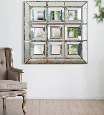 Зеркальное панно в винтажном стиле Ecolier 117X117 CM 3