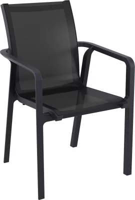 Стул садовый Pacific 57X62X90 CM чёрный 5