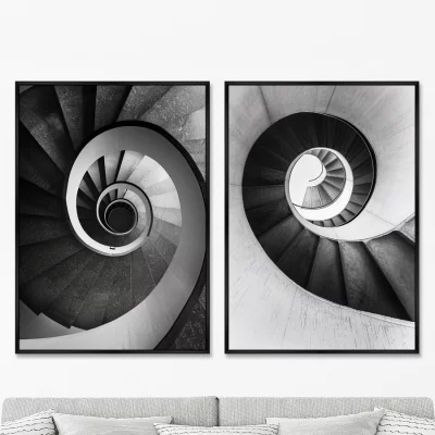 Набор из двух постеров на холсте The Golden Ratio 75X105 / 75X105 CM 8