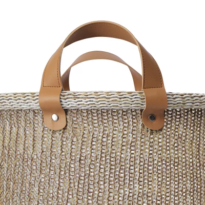 Корзина для хранения sustainable collection, 18 л, бежевая 3