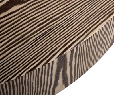 Стол журнальный Zebrano 140X140X42 CM 3