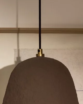 Потолочный светильник из папье-маше Lisora Ø35 CM 3