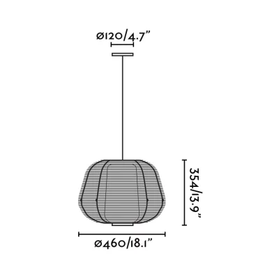 Подвесной светильник Nara 3