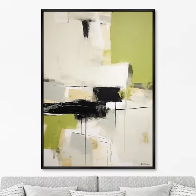 Постер на холсте In Green 75X105 CM 6