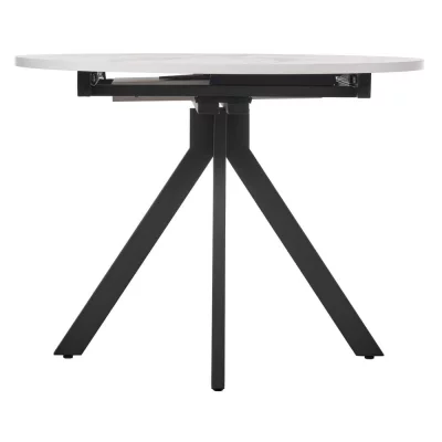 Круглый раскладной обеденный стол Rudolf 100-130X75 CM 5
