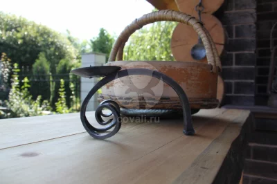 Настольный подсвечник под толстую свечу 18.5X8.5X10 CM 5