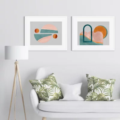 Диптих Sunny day etude 52X42 / 52X42 CM 4