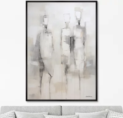 Постер на холсте Faceless souls 75X105 CM 6