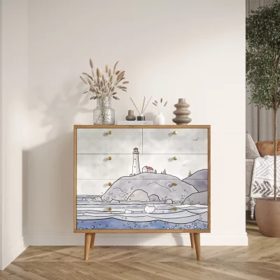 Комод Berber 90X45X90 CM 4