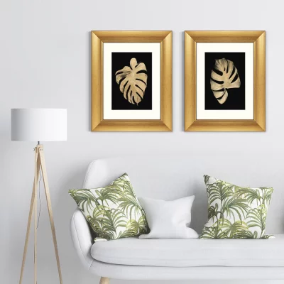 Диптих Golden leaves 41X51 / 41X51 CM 4
