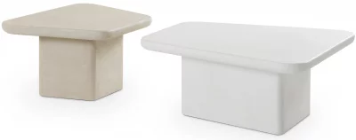 Набор из двух журнальных столиков Beto 50X70X36 / 80X70X36 CM 4